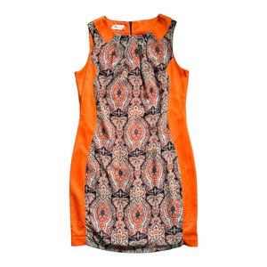 Dress | Orange | Size L | 70% poliester | 30% algodon